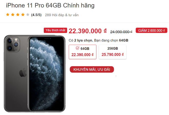 Chốt tháng 9, iPhone 256GB giảm 7 triệu, smartphone Samsung lập đáy mới - Ảnh 2.