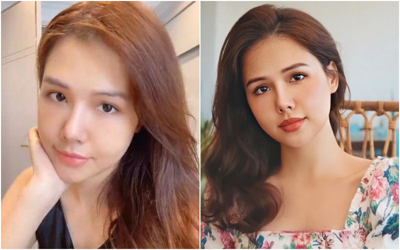 So ảnh lúc mặt mộc và khi lồng lộn của dàn gái xinh trên mạng, danh hiệu nữ thần mặt mộc sẽ về tay ai? - Ảnh 1. So ảnh lúc mặt mộc và khi lồng lộn của dàn gái xinh trên mạng, danh hiệu nữ thần mặt mộc sẽ về tay ai? - Ảnh 1.