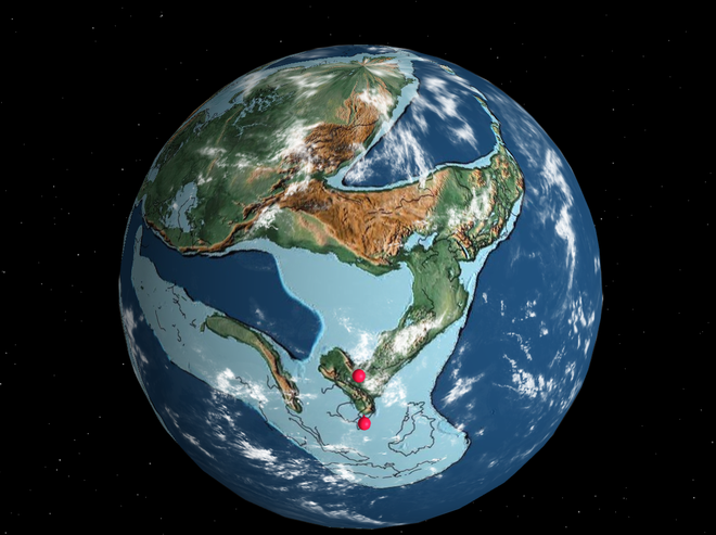 Hà Nội và TP.HCM nằm ở đâu trên Trái Đất 540 triệu năm trước: Bản đồ quay ngược thời gian này sẽ cho bạn câu trả lời - Ảnh 2.