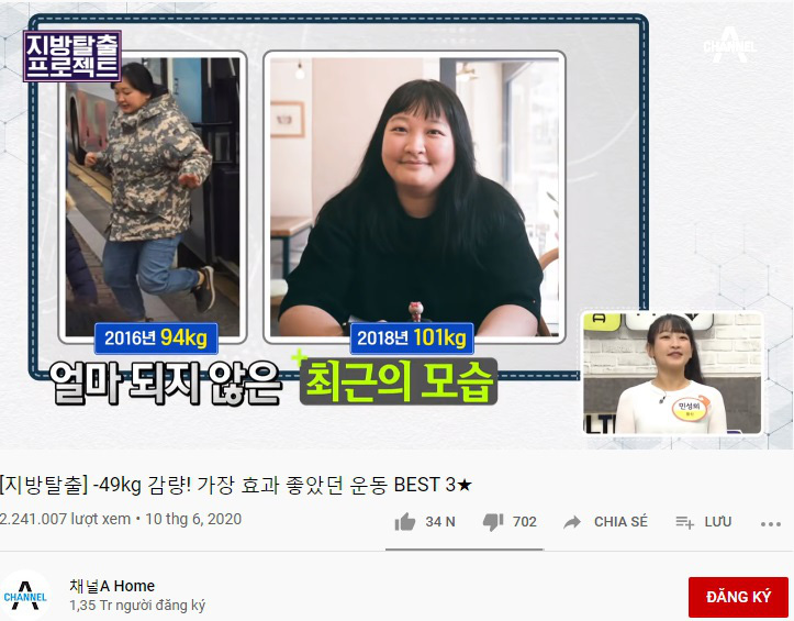 Gái xinh Hàn Quốc chia sẻ 3 bài tập mỗi ngày giúp cô nàng giảm được 49kg trong 1 năm - Ảnh 1.