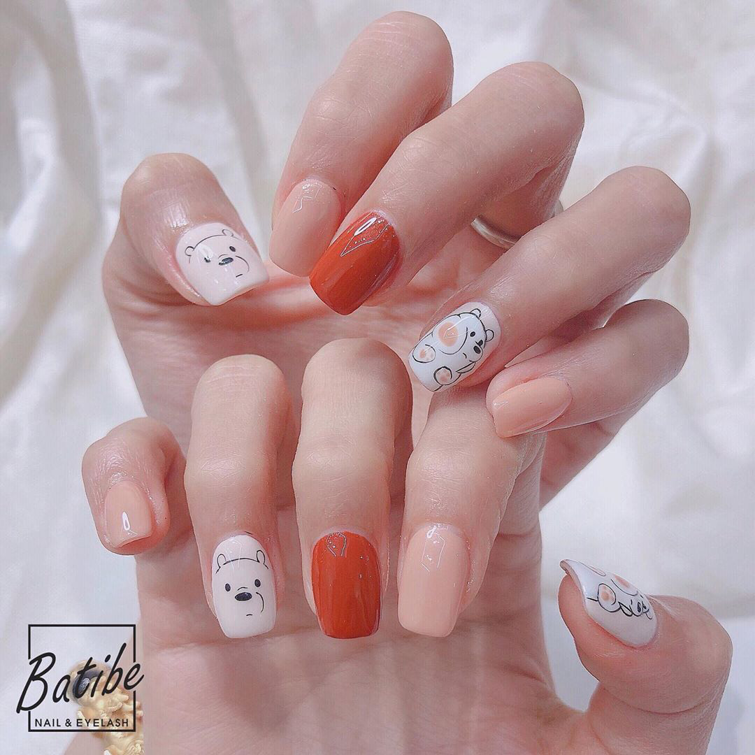 11 mẫu nail cute hết nấc, diện lên xinh tay hẳn - Ảnh 5.