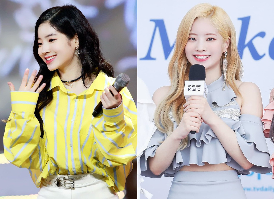 TWICE và cuộc chiến tóc đen - tóc vàng: Ai cũng xinh hơn khi chơi nổi, riêng nữ thần Tzuyu lại kém sắc vì tóc vàng hoe - Ảnh 5. TWICE và cuộc chiến tóc đen - tóc vàng: Ai cũng xinh hơn khi chơi nổi, riêng nữ thần Tzuyu lại kém sắc vì tóc vàng hoe - Ảnh 5.