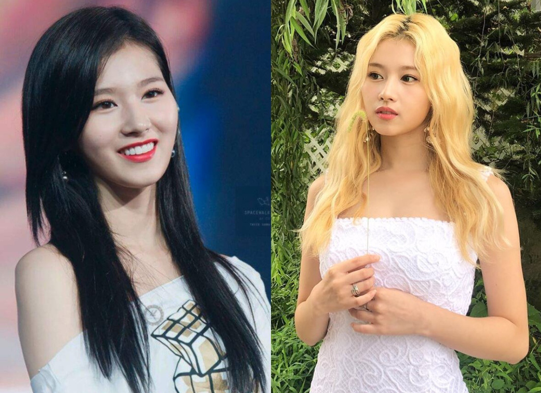TWICE và cuộc chiến tóc đen - tóc vàng: Ai cũng xinh hơn khi chơi nổi, riêng nữ thần Tzuyu lại kém sắc vì tóc vàng hoe - Ảnh 17. TWICE và cuộc chiến tóc đen - tóc vàng: Ai cũng xinh hơn khi chơi nổi, riêng nữ thần Tzuyu lại kém sắc vì tóc vàng hoe - Ảnh 17.