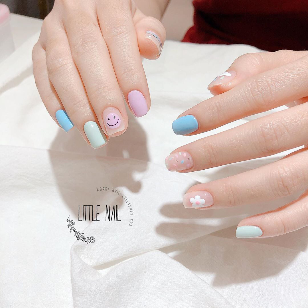 11 mẫu nail cute hết nấc, diện lên xinh tay hẳn - Ảnh 13.