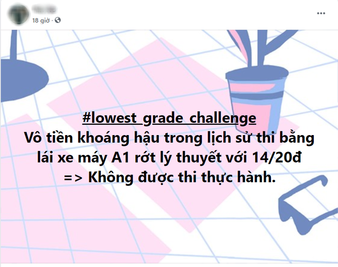 Dân mạng thi nhau tham gia trào lưu khoe điểm thấp tũn thời đi học: Đọc lý do mà cười sái quai hàm - Ảnh 10.