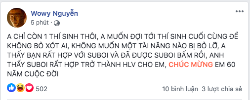Bị d&acirc;n mạng ch&ecirc; kh&ocirc;ng hợp với H&agrave;nh Or, HLV Wowy c&oacute; động th&aacute;i phản hồi g&acirc;y ch&uacute; &yacute; - Ảnh 4.
