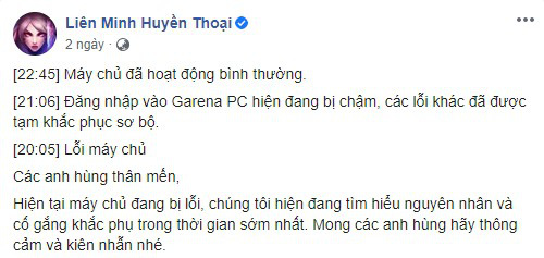 Client lỗi tùm lum 3 ngày liền, game thủ LMHT Việt mỉa mai: Anh em thông cảm, game vẫn đang trong giai đoạn beta - Ảnh 2.