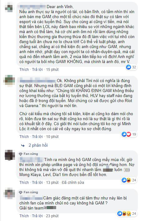 CEO GAM Esports đăng tâm thư sẽ kiện lên Riot Games, nhưng cộng đồng fan GAM lại thêm phần phẫn nộ - Ảnh 2.