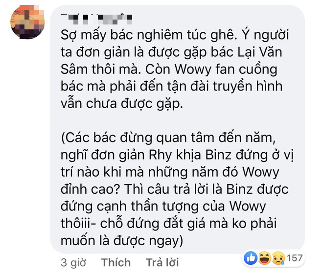 Tìm được bằng chứng Binz đã gặp MC Lại Văn Sâm từ năm 2019, netizen có dịp cà khịa Wowy ngay lập tức! - Ảnh 10.