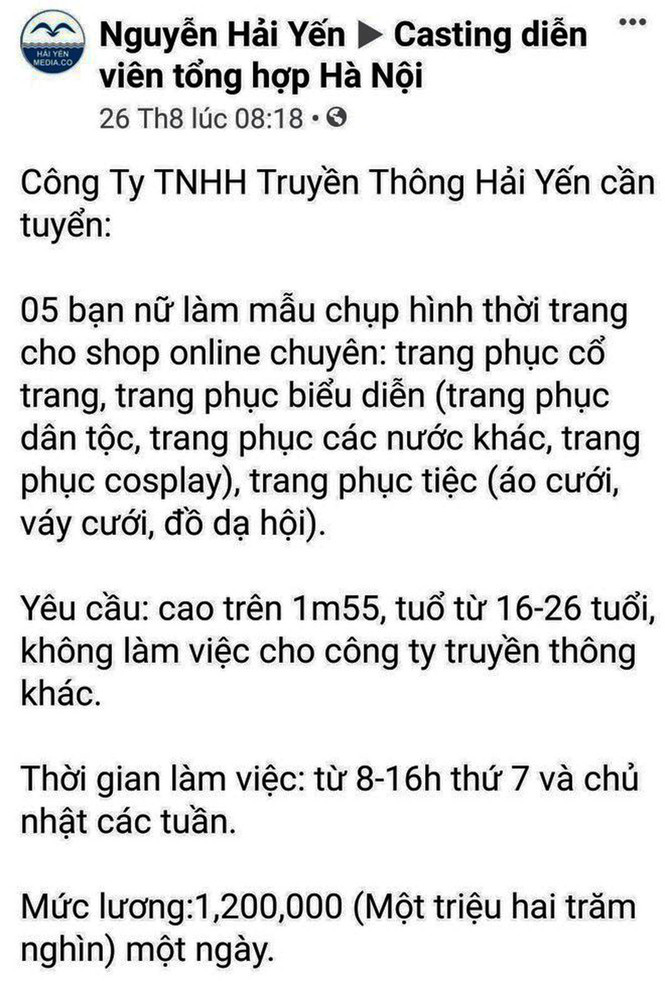 Bắt kẻ lừa tuyển người mẫu qua ảnh, video khỏa thân - Ảnh 2.