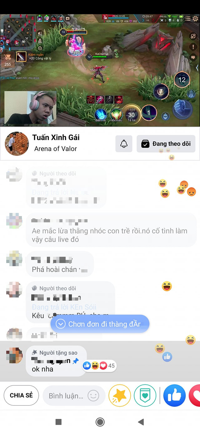 Cộng đồng Liên Quân bóc phốt streamer tự diễn kịch chửi bới, than khóc khi bị phá game... chỉ để câu view  - Ảnh 4.