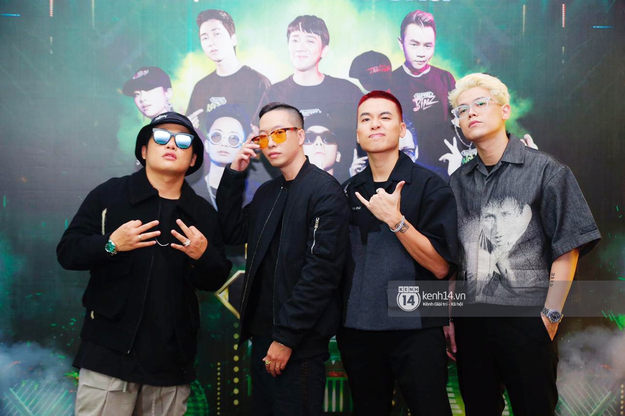 Rap Viet's red carpet finale: Suboi shows diamond teeth, Diem My 9X is too cool, Binz - Karik stick together like Sam - Photo 29.