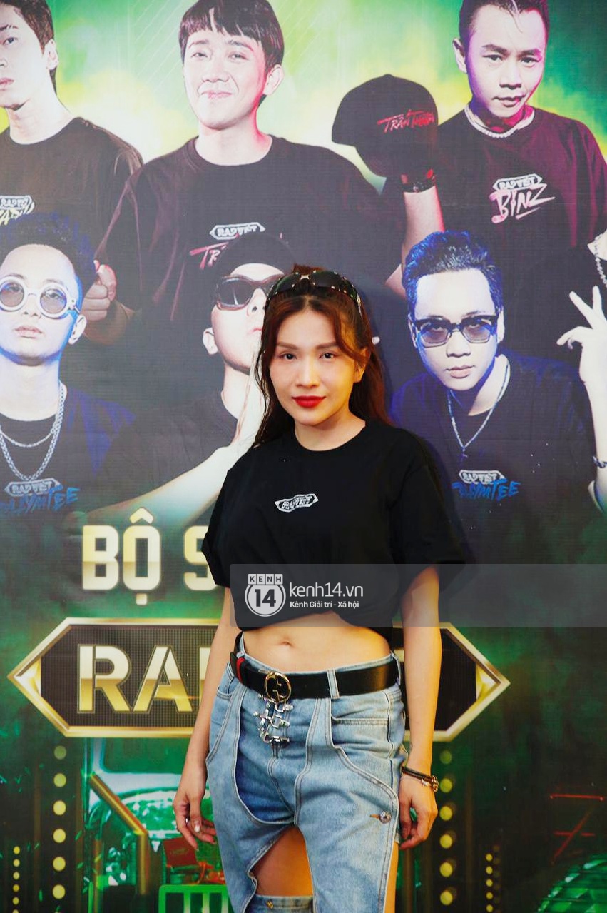 Rap Viet's red carpet finale: Suboi shows diamond teeth, Diem My 9X is too cool, Binz - Karik stick together like Sam - Photo 25.