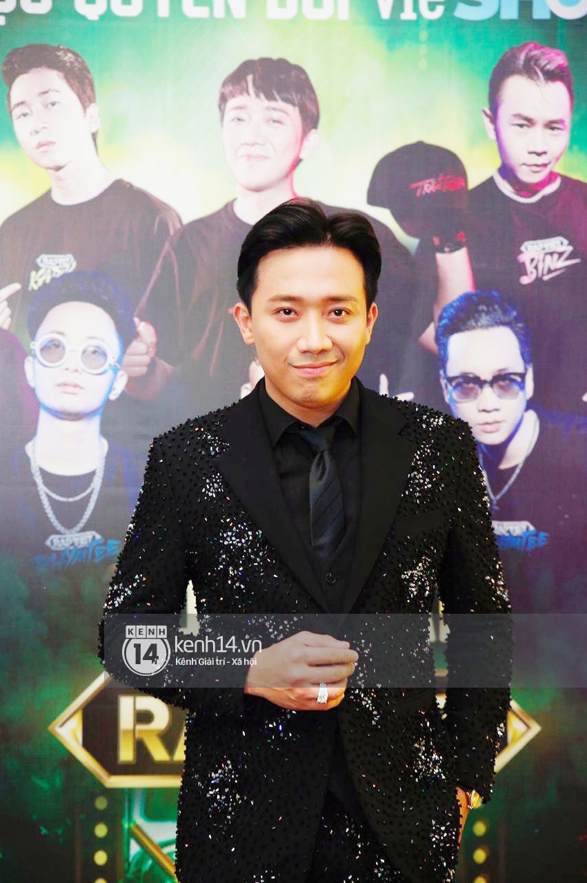 Rap Viet red carpet finale: Suboi shows diamond teeth, Diem My 9X is too cool, Binz - Karik stick together like Sam - Photo 2.