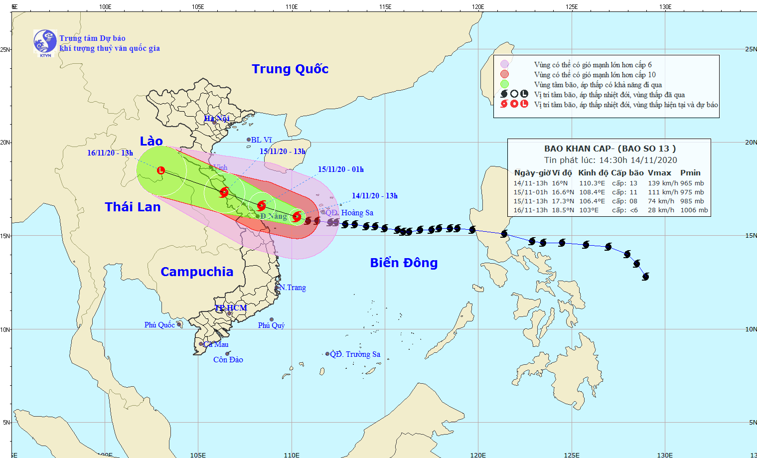 Chuyên gia lý giải vì sao bão số 13 tăng 2 cấp lên mức cuồng phong và suy yếu khi vào bờ - Ảnh 2.