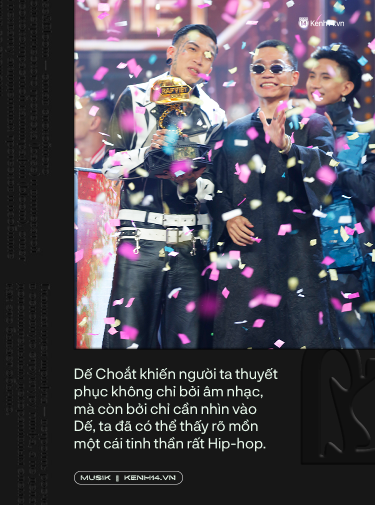 Tại sao Dế Choắt lại xứng đáng là nhà vô địch Rap Việt 2020? - Ảnh 8.