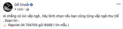 ViruSs khẳng định Dế Choắt giành Quán quân là xứng đáng vì rap dễ tiếp cận và chăm kêu gọi bình chọn hơn GDucky - Ảnh 10.