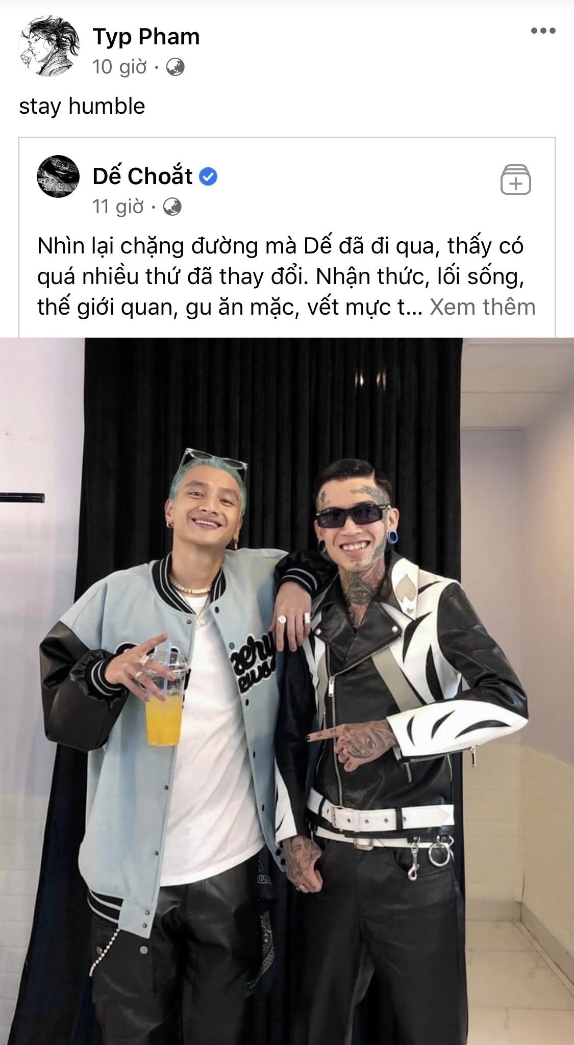 Ấm l&ograve;ng nh&igrave;n Dế Choắt đăng ảnh c&ugrave;ng 16 Typh, c&ograve;n m&ugrave;i mẫn khẳng định bọn m&igrave;nh vẫn l&agrave; những người anh em - Ảnh 5.