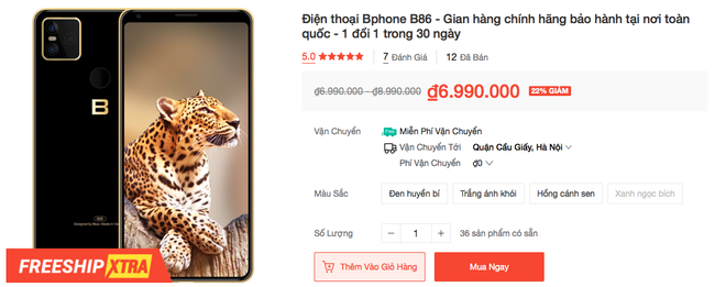 Bphone B86 giảm giá 3 triệu đồng - Ảnh 2.