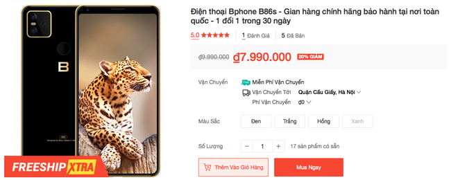 Bphone B86 giảm giá 3 triệu đồng - Ảnh 3.