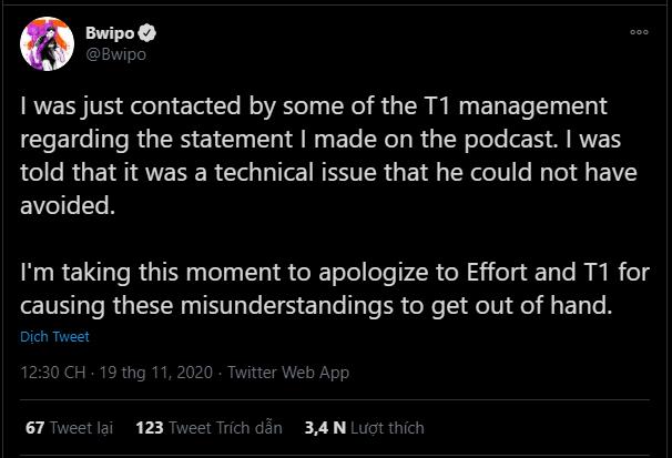 Tuyển thủ Fnatic bị T1 hỏi thăm sau phát ngôn chỉ trích hỗ trợ Effort - Ảnh 3.