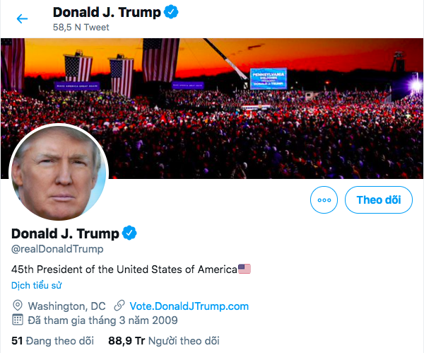 Twitter sẽ trao tài khoản Tổng thống cho Biden ngay cả khi Donald Trump không nhượng bộ - Ảnh 1.