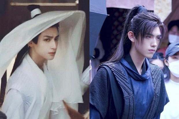 Trần Phi Vũ diệt sạch fan chỉ với hành động nghịch dây buộc tóc La Vân Hi ở hậu trường Hạo Y Hành - Ảnh 8. Trần Phi Vũ diệt sạch fan chỉ với hành động nghịch dây buộc tóc La Vân Hi ở hậu trường Hạo Y Hành - Ảnh 8.
