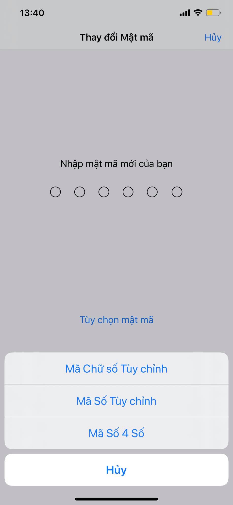 Mẹo hay gi&uacute;p t&ugrave;y &yacute; thay đổi mật khẩu 4 số, 6 số hoặc cả chữ v&agrave; số tr&ecirc;n iPhone - Ảnh 4.