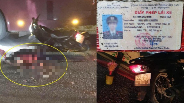 Tuyên Quang: Một chiến sĩ công an thiệt mạng sau va chạm giao thông - Ảnh 1.