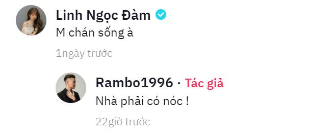 Rambo Cao Lãnh đăng video hài hước trêu người yêu hotgirl Trân Mèo, Linh Ngọc Đàm vào cà khịa ngay lập tức! - Ảnh 2.