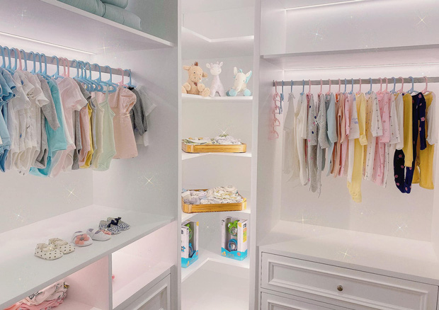 Biệt thự của Cường Đ&ocirc; La - Đ&agrave;m Thu Trang ở quận 7: Gara để được tận 6 chiếc si&ecirc;u xe, cho&aacute;ng ngợp với ph&ograve;ng đồ hiệu - Ảnh 11.