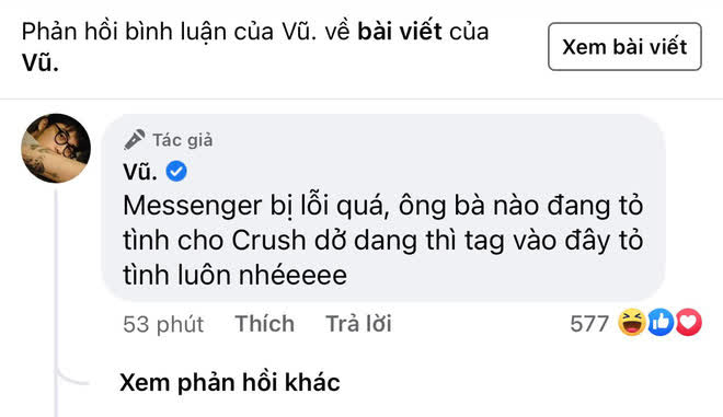 Messenger bị lỗi, ca sĩ, Á hậu Việt người chuyển sang hành nghề se duyên, kẻ ngu ngơ ngồi đợi cả tối... vì không hay biết gì! - Ảnh 1.