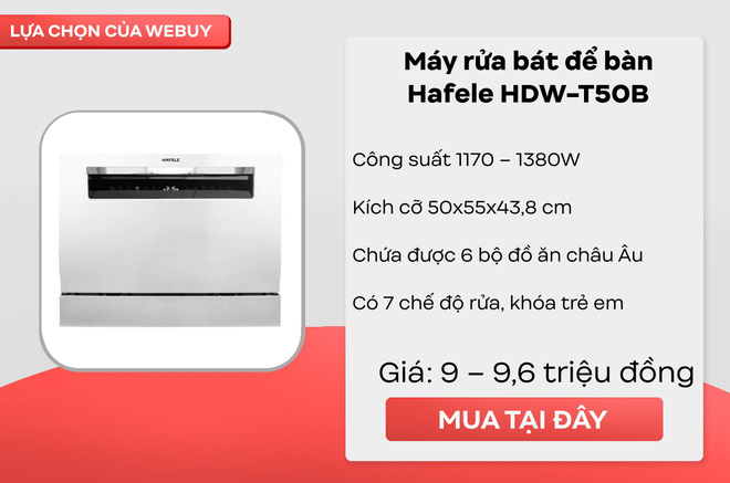 Mạnh dạn chi gần 13 triệu mua máy rửa bát, sau 1 năm dùng tôi hoàn toàn không thấy “xót ví” nữa - Ảnh 10.