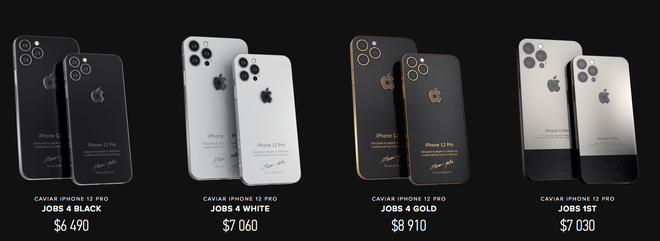 iPhone 12 Pro độ theo phong cách hoài cổ của iPhone 4 với mảnh áo cổ lọ của Steve Jobs có giá 10.000 USD - Ảnh 4.
