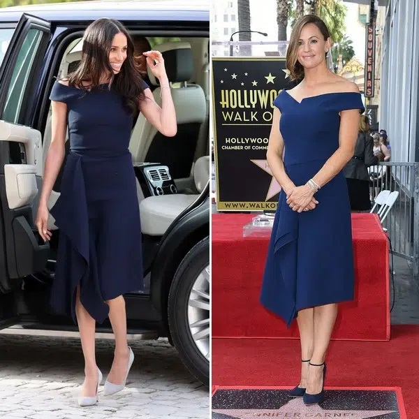 Khi Công nương Kate, Meghan đụng hàng celeb: Khí chất Công nương Hoàng gia liệu có bị thần thái ngôi sao lấn át? - Ảnh 5.