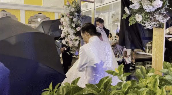Đám cưới Quý Bình và nữ doanh nhân: Cô dâu - chú rể và dàn nghệ sĩ quẩy tưng bừng, lời hẹn ước của cặp đôi gây xúc động - Ảnh 3.