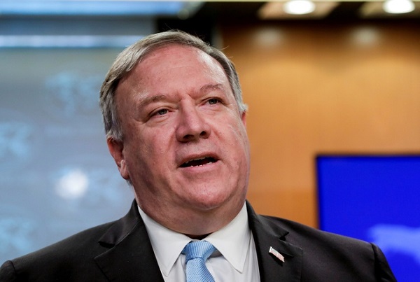 Mỹ: Ngoại trưởng Pompeo cách ly do tiếp xúc người nhiễm COVID-19 - Ảnh 1.