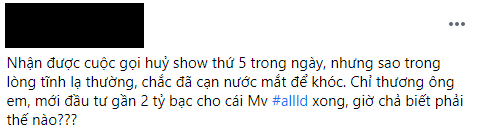 Vpop lao đao trước diễn biến mới của Covid-19: Erik đầu tư MV 2 tỉ phải hoãn, Hoà Minzy huỷ show hàng loạt, quản lí nghệ sĩ than trời - Ảnh 5.