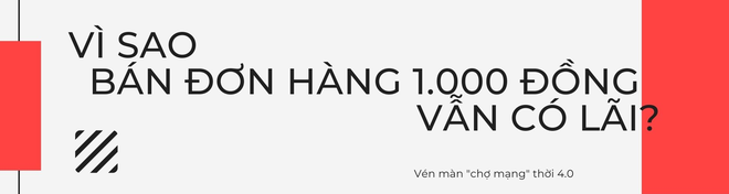 Sự thật về hàng triệu đơn hàng 1.000 đồng trên chợ mạng: Bán rẻ như cho vẫn có lãi - Ảnh 1.