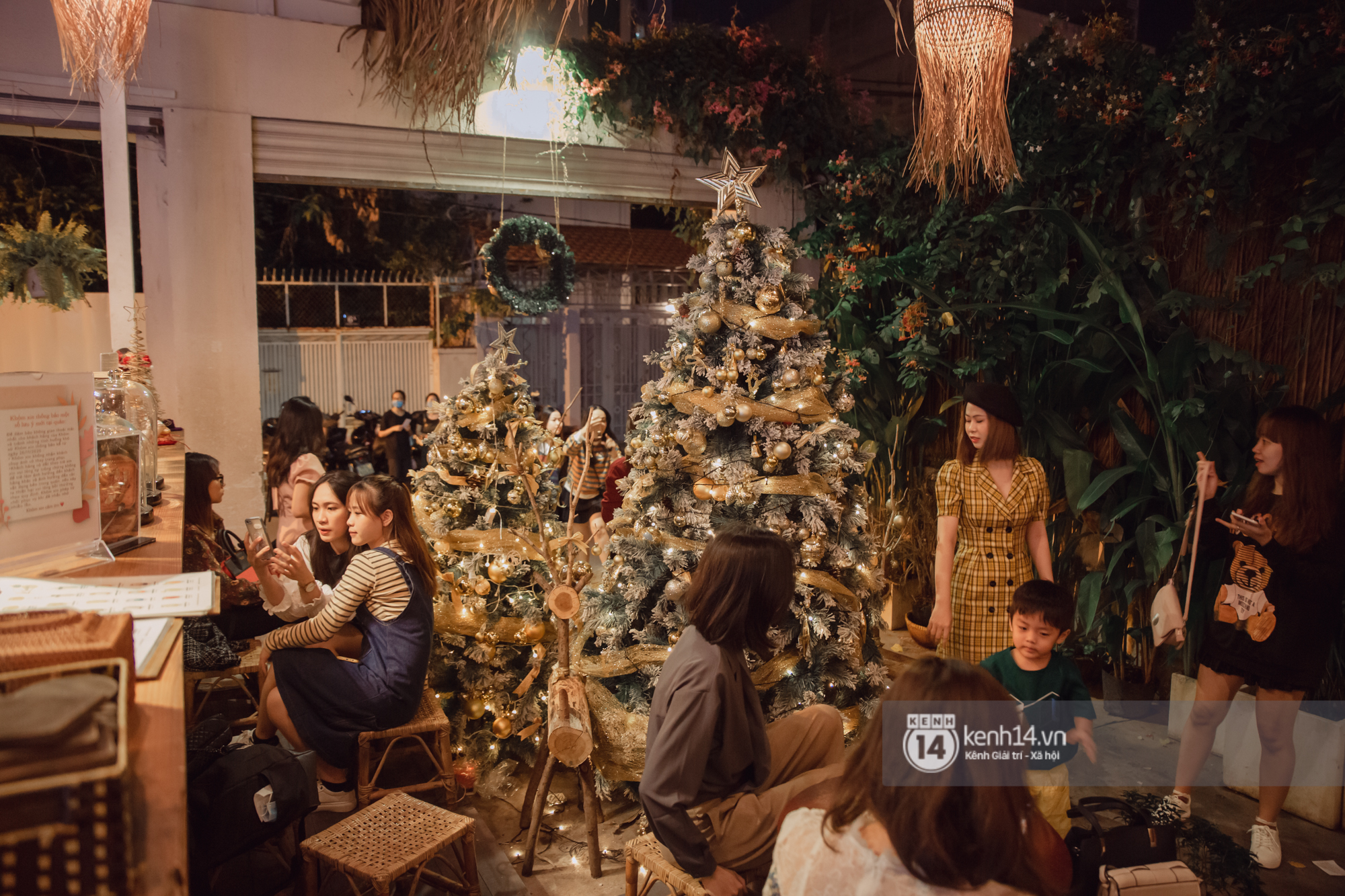 Photo: Saigon people take to the streets to take Christmas photos 