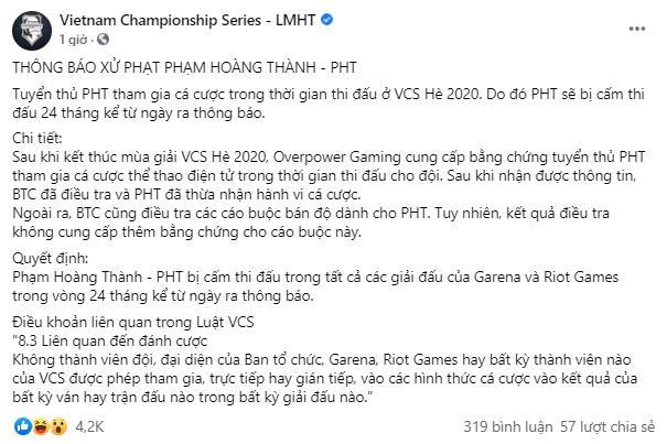 Nhìn lại năm 2020 đầy u ám của LMHT Việt Nam: Nợ lương, cờ bạc, cắm sừng đều đủ cả! - Ảnh 4.