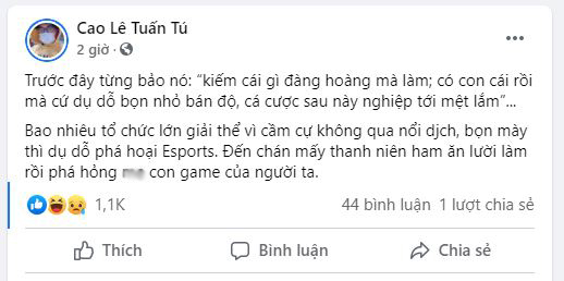 Quản lý SBTC và GAM Esports phản ứng quyết liệt, bảo vệ Levi trước tin đồn bán độ 100 triệu đồng - Ảnh 1.