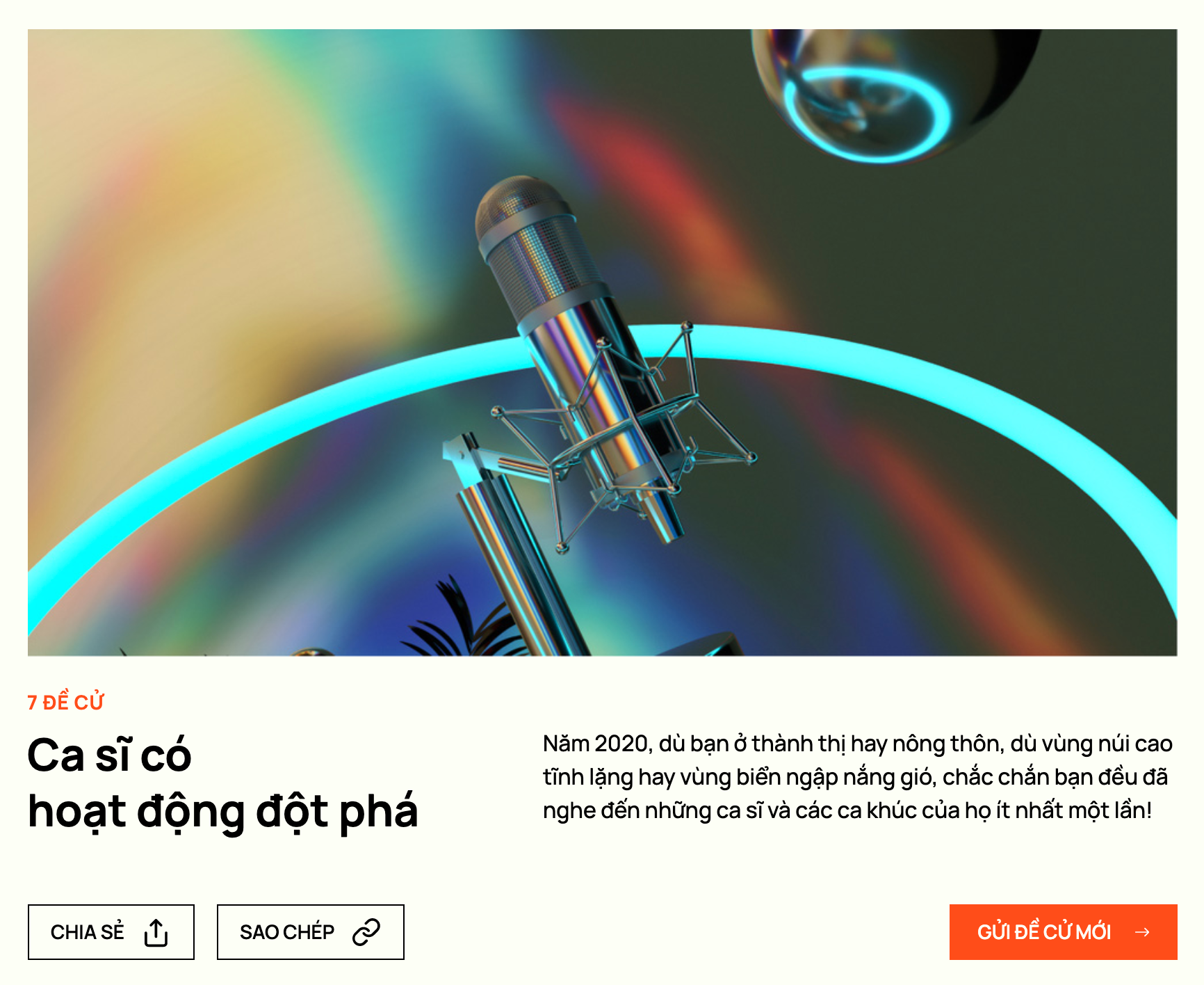 WeChoice Awards 2020 ch&iacute;nh thức bước v&agrave;o giai đoạn độc giả đề cử: Đề cử của bạn cực k&igrave; quan trọng với ch&uacute;ng t&ocirc;i! - Ảnh 5.