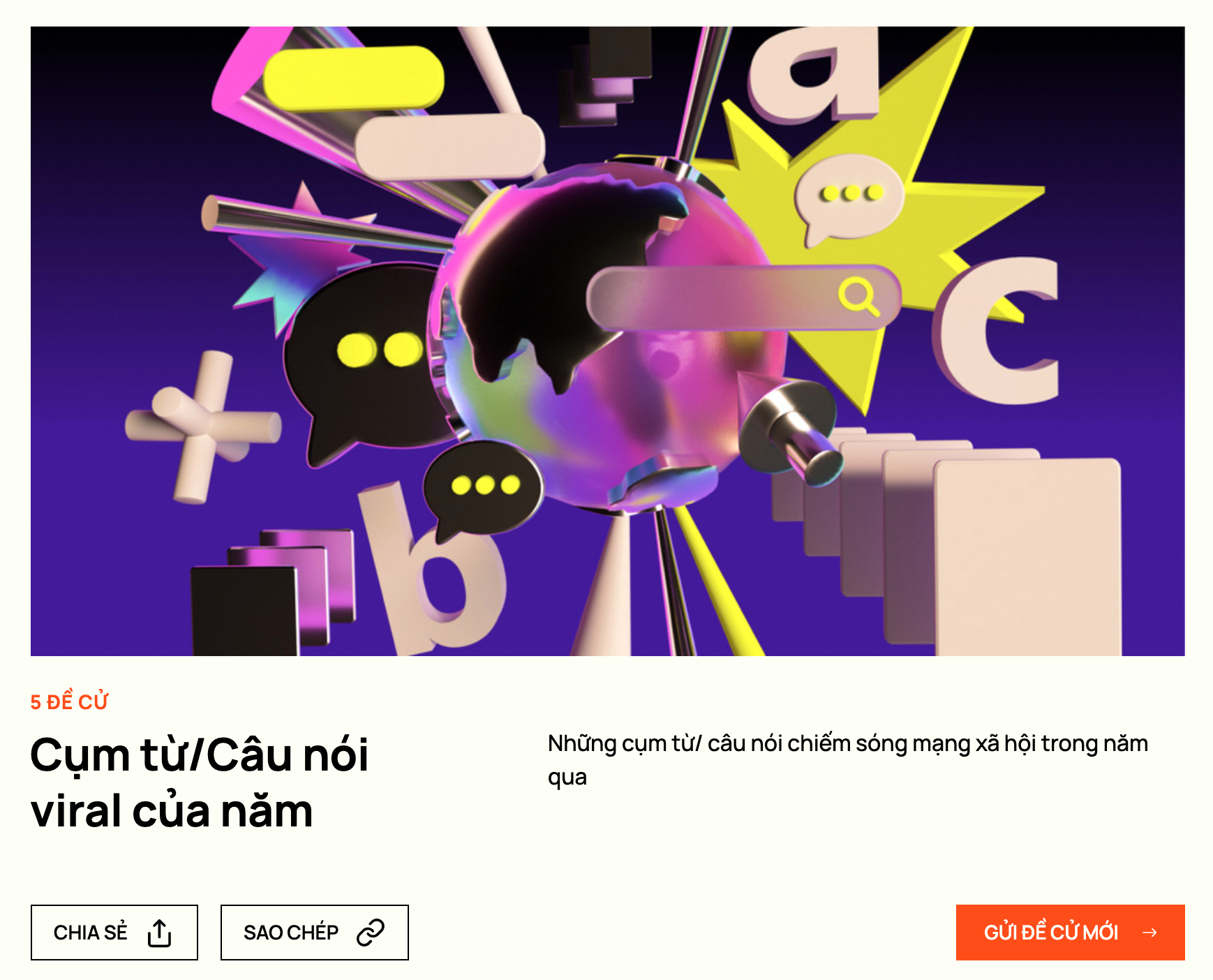 WeChoice Awards 2020 ch&iacute;nh thức bước v&agrave;o giai đoạn độc giả đề cử: Đề cử của bạn cực k&igrave; quan trọng với ch&uacute;ng t&ocirc;i! - Ảnh 14.