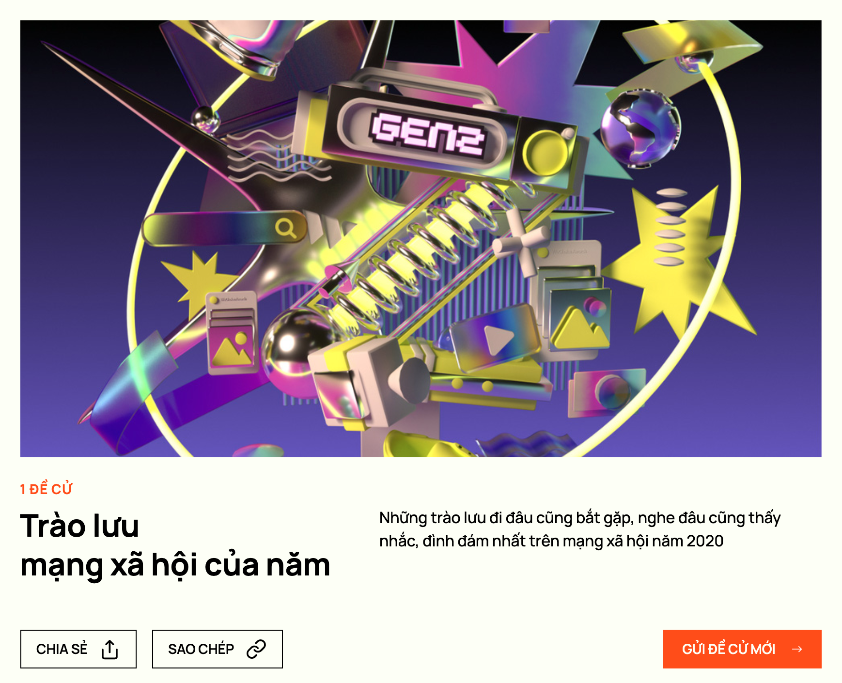 WeChoice Awards 2020 ch&iacute;nh thức bước v&agrave;o giai đoạn độc giả đề cử: Đề cử của bạn cực k&igrave; quan trọng với ch&uacute;ng t&ocirc;i! - Ảnh 13.