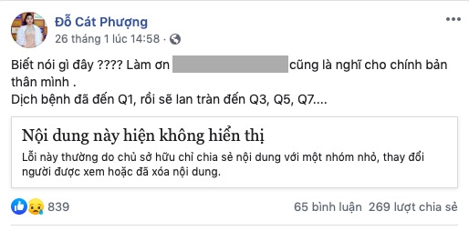 4 lần Cát Phượng vạ miệng trên MXH: Phản pháo NSND Việt Anh, gây phẫn nộ khi nói về Minh Béo và lời thề liên quan đến An Nguy - Ảnh 6.