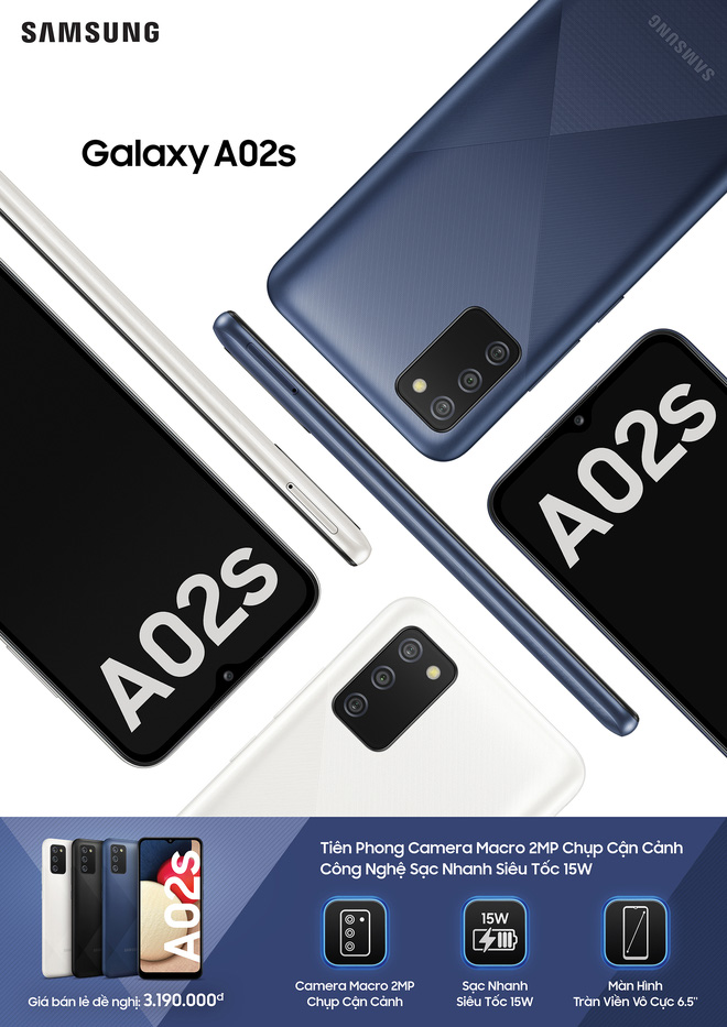 Galaxy A12 và Galaxy A02s ra mắt tại VN: Giá từ 3.2 triệu đồng nhưng có camera 48MP chụp cận cảnh, pin khủng 5000mAh - Ảnh 4.