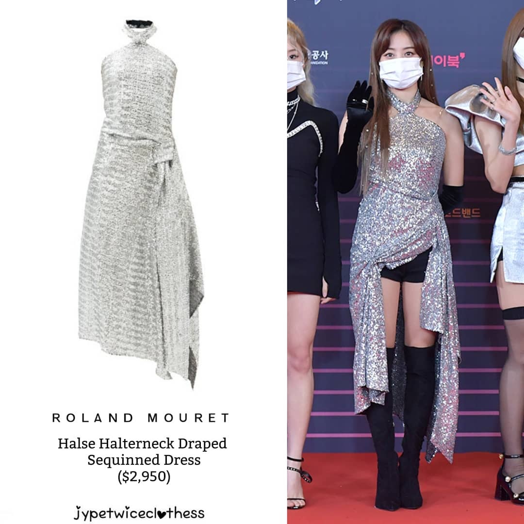 Đỉnh cao phá đồ hiệu nào bằng stylist của Twice: Cắt váy hiệu thành váy chợ, biến Tzuyu thành trò hề trên sân khấu - Ảnh 5. Đỉnh cao phá đồ hiệu nào bằng stylist của Twice: Cắt váy hiệu thành váy chợ, biến Tzuyu thành trò hề trên sân khấu - Ảnh 5.