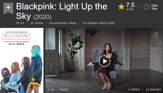 Phim tài liệu âm nhạc về BLACKPINK có điểm số IMDB cao nhất năm nay, vượt mặt cả phim của Taylor Swift lẫn Ariana Grande - Ảnh 2.