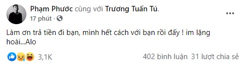 Đến cả bạn thân Minas cũng không chịu đựng nổi, công khai lên tiếng đòi nợ Sena - Ảnh 1.